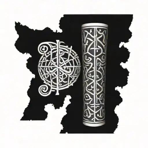 Viking Runes Sleeve