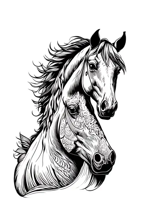 Pelas And Horses Gallos