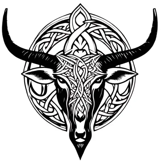 Celtic Taurus Zodiac Sign