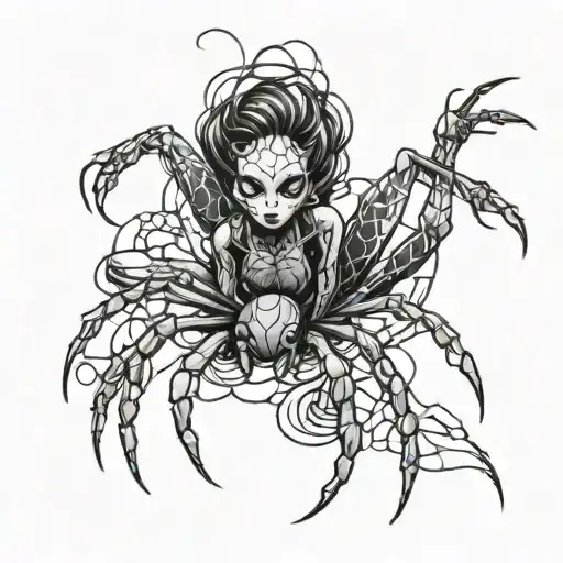 Sexy Spider Lady