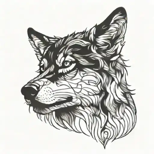 Wolf Side Profile