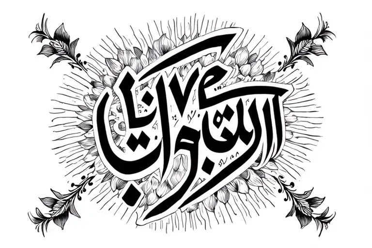 Live Without Limits In Arabic Writing