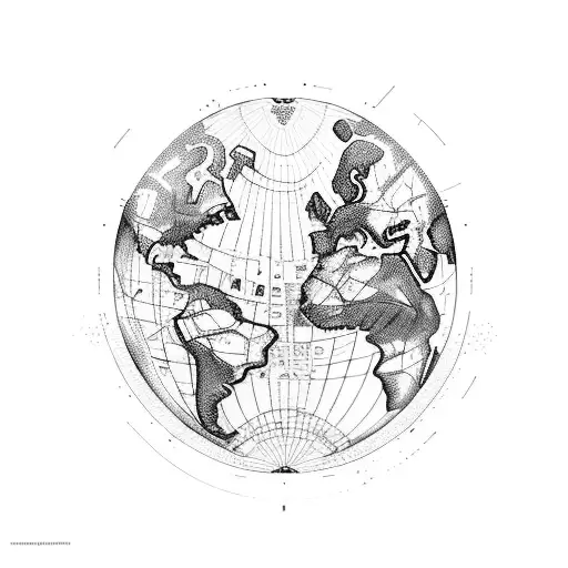 Globe With 'Atlas'
