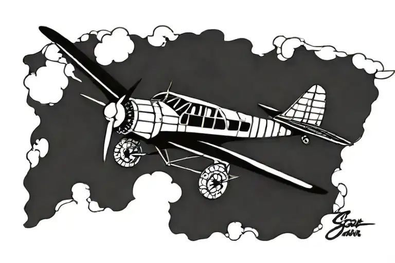 Se5a Airplane Flying