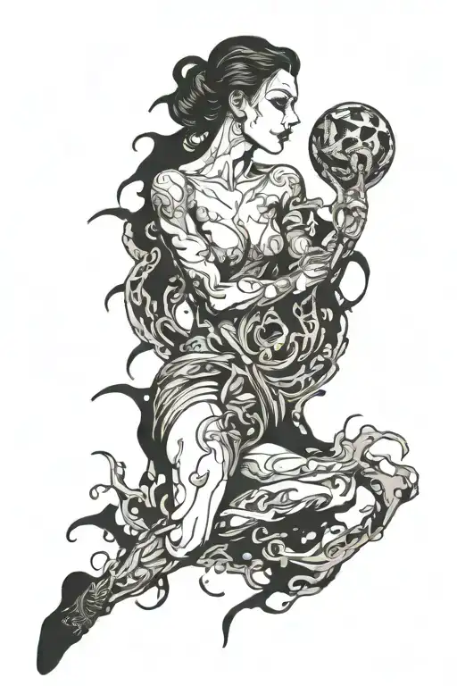 Falling Soul Disipating Away