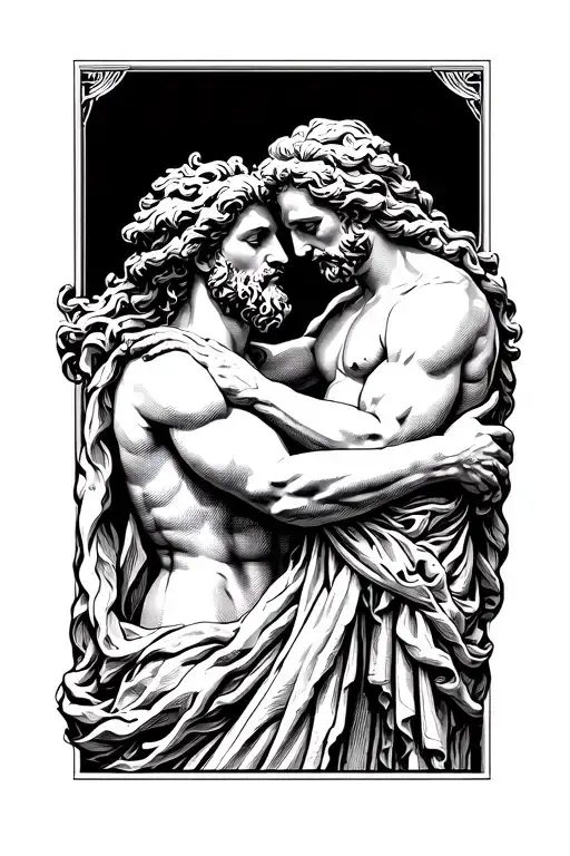 Zeus Holding Each Other