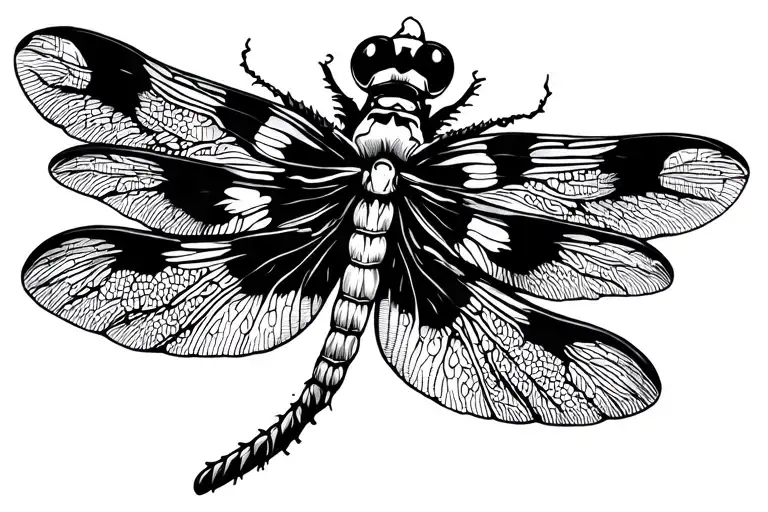 Dragonfly A One Fire Wing