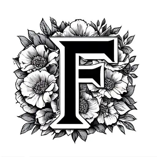 Letter F Fa