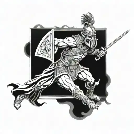 Discipline Warrior God Greek