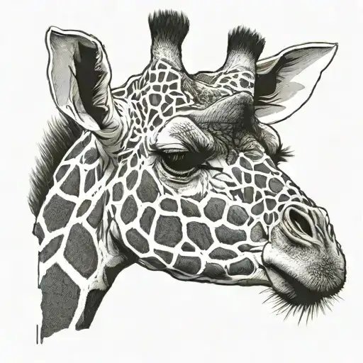 Giraffe Head