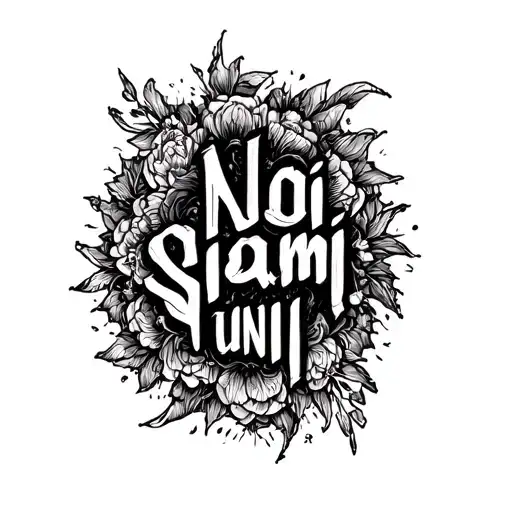 Phrase 'Noi Siami Uni'