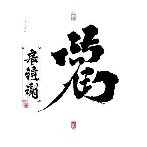 Japanese Symbol Discipline Justice Wisdom Courage