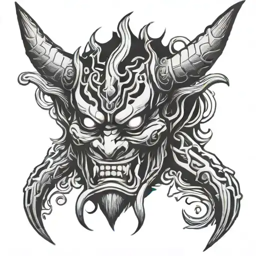 Oni Demon Mask