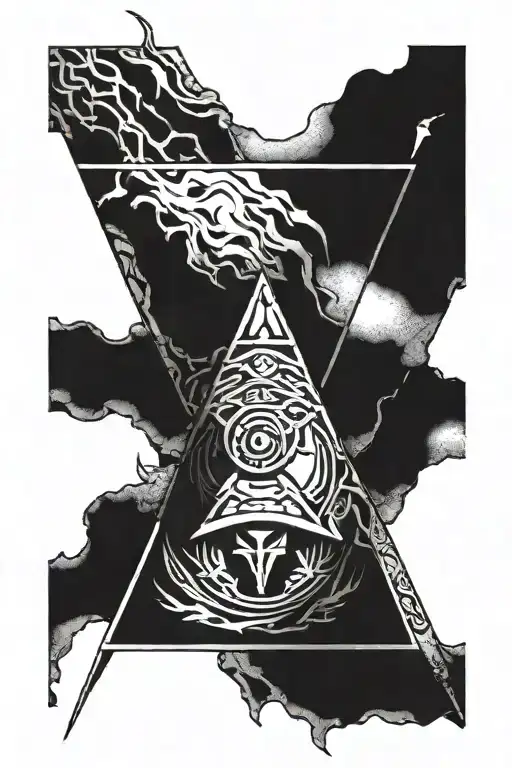 Berserk Sacrifice Mark Inside A Triangle