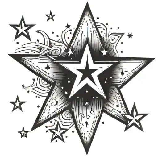 Tiny About Four Shining Stars Unique
