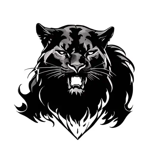 Tatto Pantera Negra