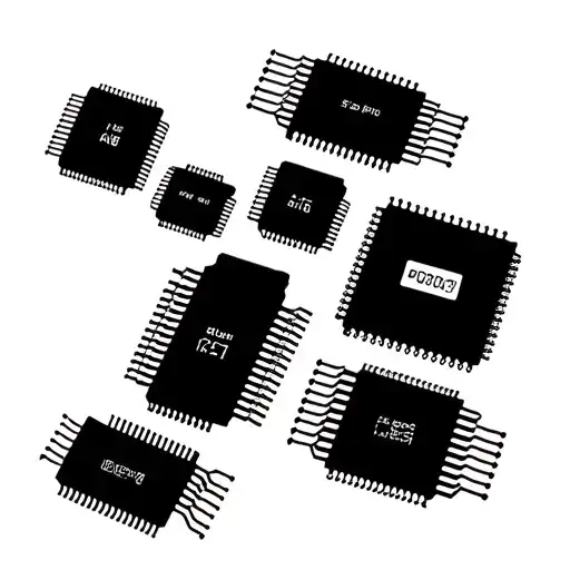 4 5 8-Pin Integrated Circuits In A Group