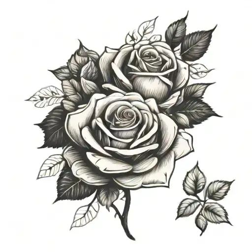 A Delicate Rose Bouquet With Hidden Symbols Of Hope And Escape