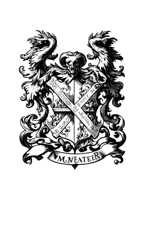 Mcmaster Family Crest Half Sleeve