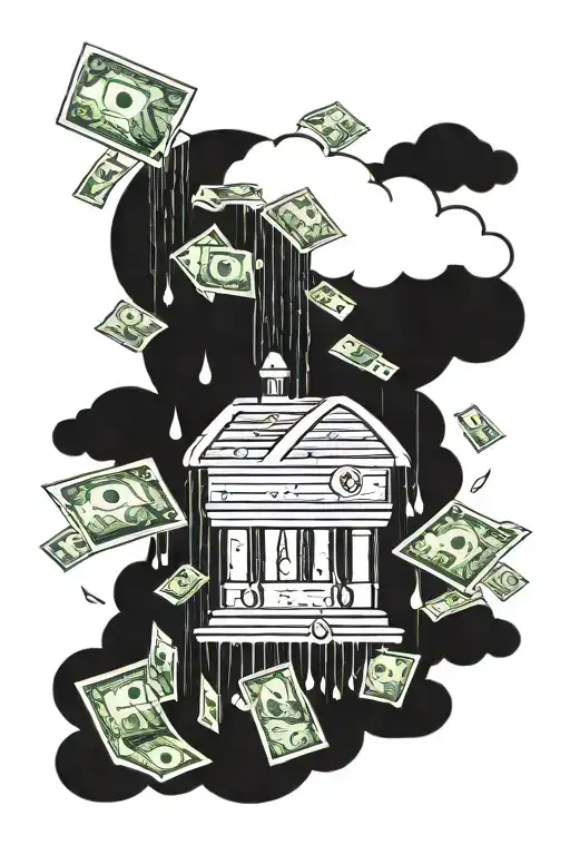 A Cloud That Is Raining Money