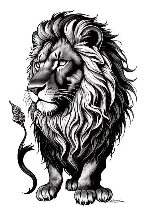 Lion Ist Named Sarah