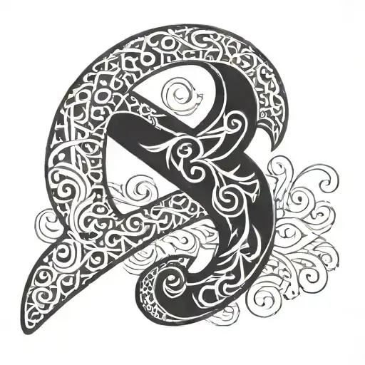 Boomerang With Letter J And S