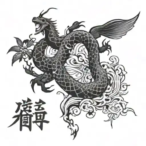 Kaizen Japanese Characters Combined