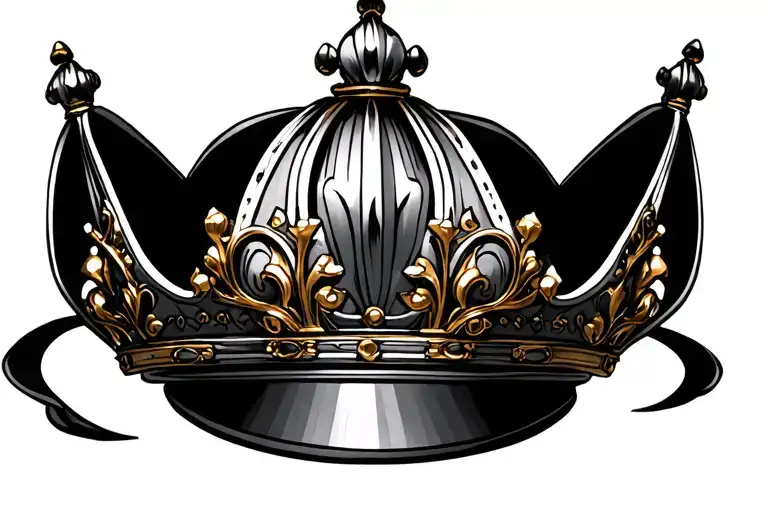 A Crown Made Of And Gold