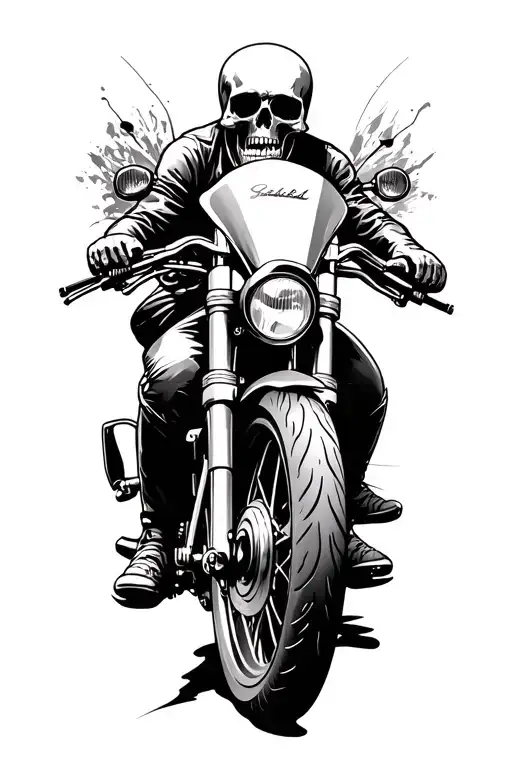 Death Rider Balkan Mt 09 Motorcycle