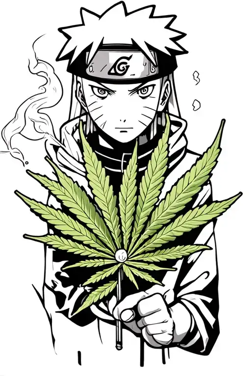 Naruto Smoking Marijuana