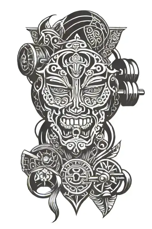 Polynesian And Gym Equipment