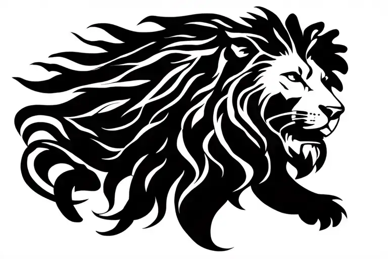 Lion Of Judah Flag