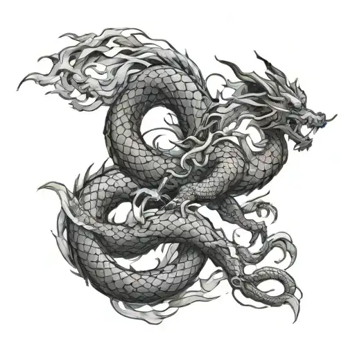 Elemental Dragon Samurai