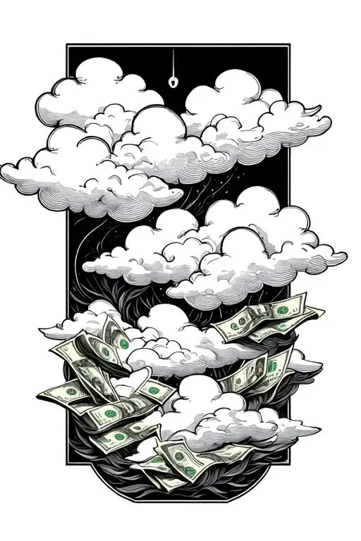 Clouds With A Relationship To Money