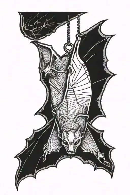 Bat Hanging