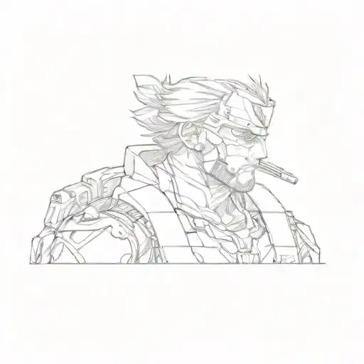A Character From Metal Gear Solid