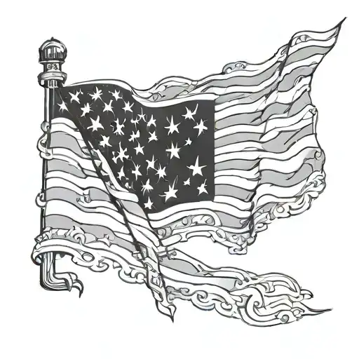 Flag Wrapped
