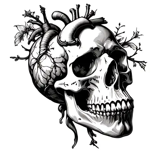 The Heart From The Skull Of Man Is Something