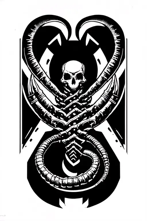 Scolopendre Cyberpunk Edgerunners Logo