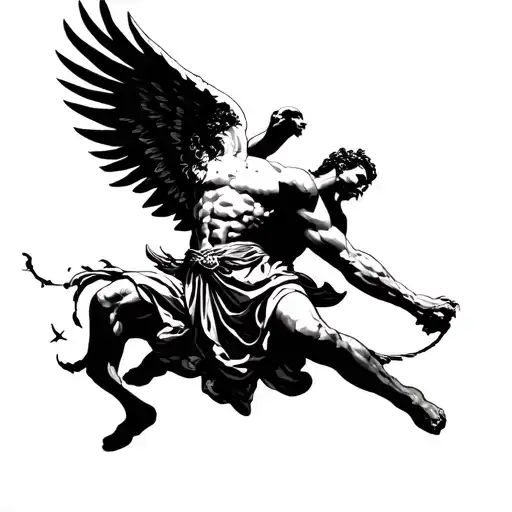 St Michael Defeating