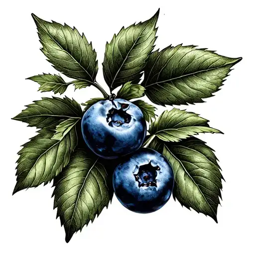 Blueberry And Raspberry
