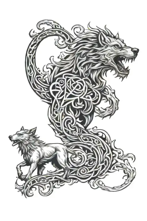 Fenrir And Triskelion