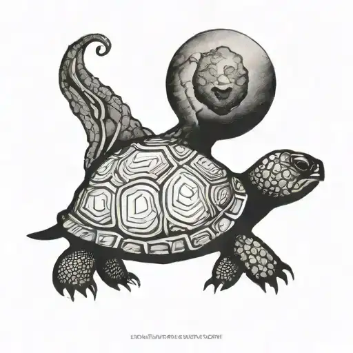 Side Earth Tortoise