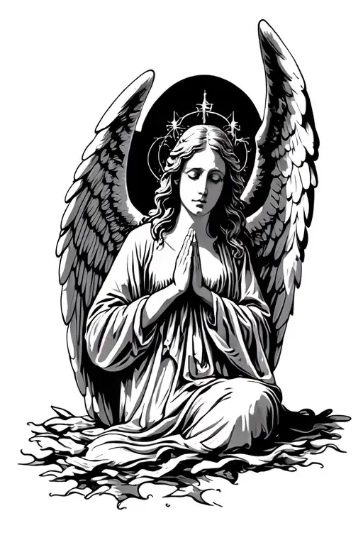 Angels Praying
