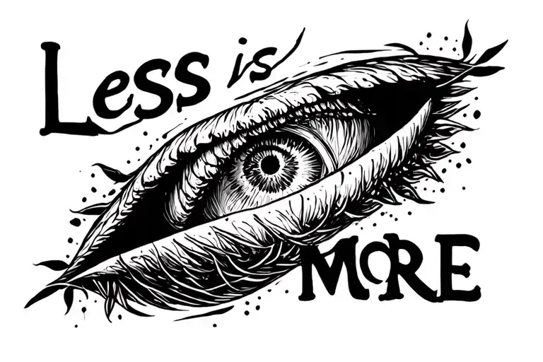 Less Is More