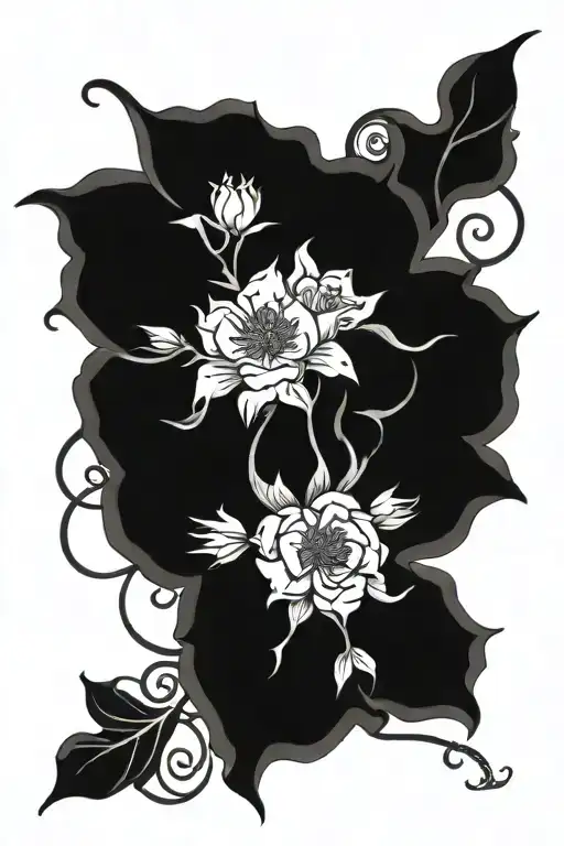 Flowers Intertwined And Wrapped Loosely