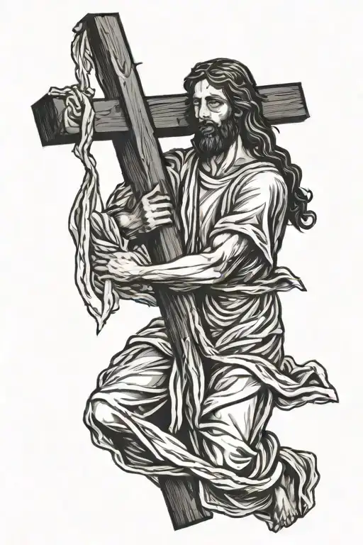 Jesus Carrying The Cross