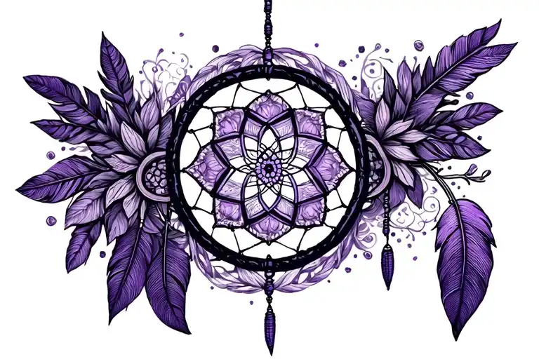 Dream Catcher Complete From Lavender