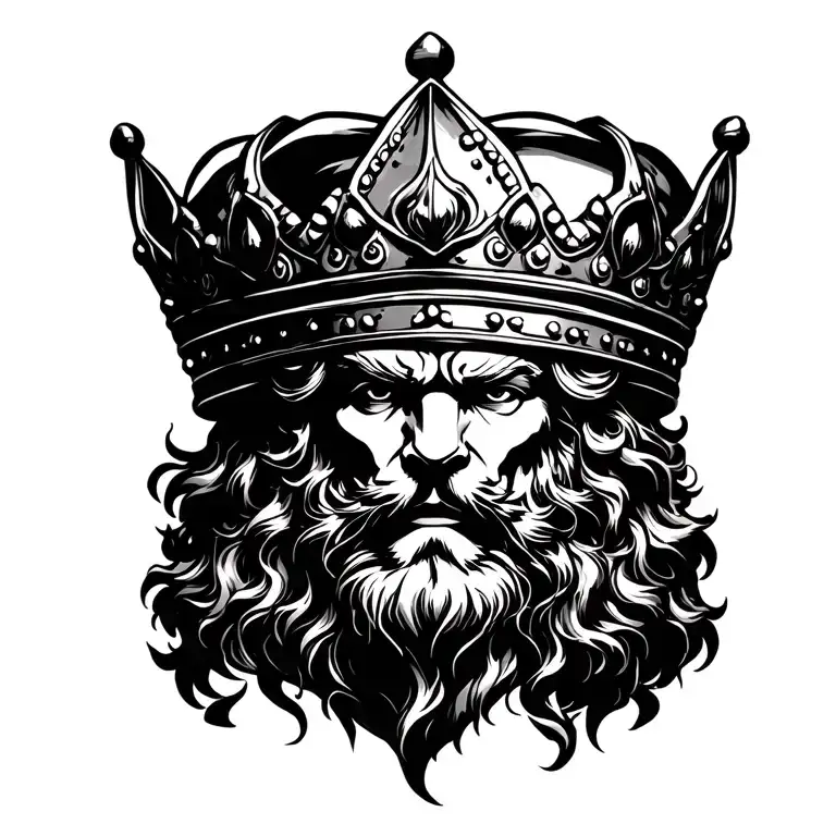 A Wide And Flat Crown For A King