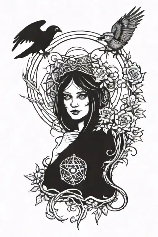 Agatha All Along Maiden Mother Crone